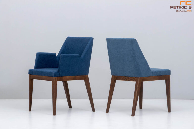 Καρέκλα και καρεκλοπολυθρόνα Malta με μασίφ ξύλινη βάση. Διατίθεται σε μεγάλη ποικιλία χρωμάτων ξύλου και υφασμάτων. Μοντέρνος και minimal σχεδιασμός.