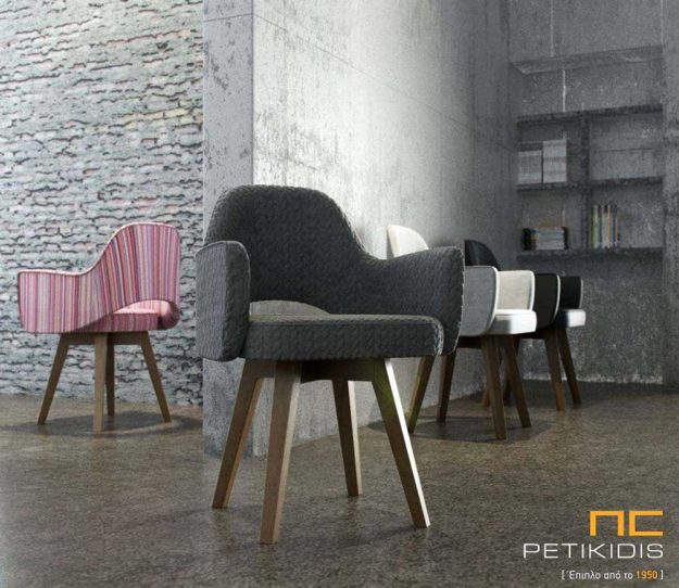 Κλασική Τραπεζαρία kareklopoluthrona n130 masif drys