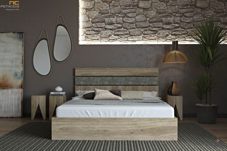 Κρεβάτι Joy σε τεχνητό καπλαμά με αποθηκευτικό χώρο. Διατίθεται σε δύο χρώματα. Μοντέρνο και minimal ιδανικό για μικρούς χώρους.