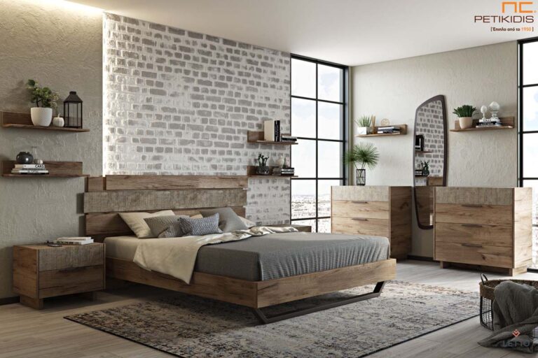 krevati komodina sicilia collecrtion lightbrownrusticoak letto 01 epiplopetikidis