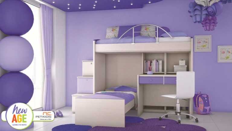 Παιδικό & εφηβικό δωμάτιο Θάσος 6 με δύο κρεβάτια κουκέτα , ντουλάπια, ράφια και γραφείο. Διατίθεται σε μεγάλη ποικιλία χρωμάτων. Ιδανικό για μικρούς χώρους.