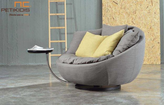 Κλασική Τραπεζαρία polythrona arm peristrefomenh vash