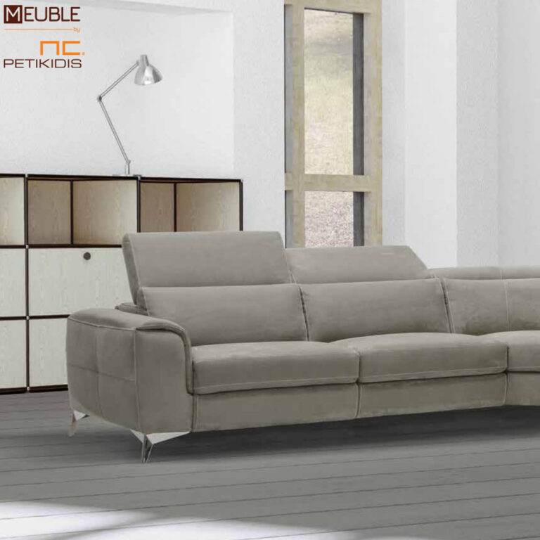 Λεπτομέρεια.Σαλόνι γωνία Alzira ιταλικής κατασκευής της εταιρίας Cubo rosso, ντυμένος με γνήσιο δέρμα. Διαθέτει δύο μπράτσα και μηχανισμούς ανάκλησης στην πλάτη και στο κάθισμα. Δυνατότητα κατασκευής του και σε ύφασμα. Μοντέρνο και άκρως αναπαυτικό.