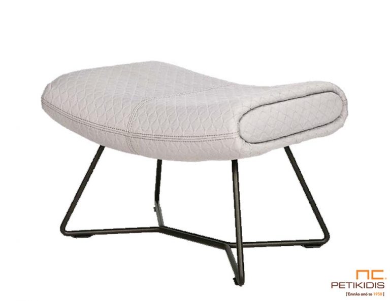 Υποπόδιο για την πολυθρόνα Boss με μεταλλικά πόδια σε άκρως μοντέρνο σχεδιασμό για απόλυτη άνεση σε συνδυασμό με την αισθητική.