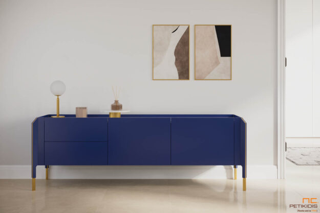 Μπουφέ Lenk. Εμπνευσμένος από τη γεωμετρική αυστηρότητα της δεκαετίας του 1950 και την κομψότητα του Ιταλικού haute couture σχεδιασμού, o μπουφές LENK αποτυπώνει την υψηλής ποιότητας δεξιοτεχνία της παραγωγής μας και το καινοτόμο design.