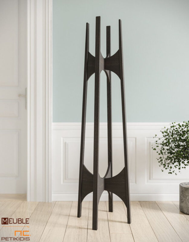 Κρεμάστρα (καλόγερος) Oskar κατασκευασμένος από ξύλο δρυς, σε δυναμική και μοντέρνα γραμμή