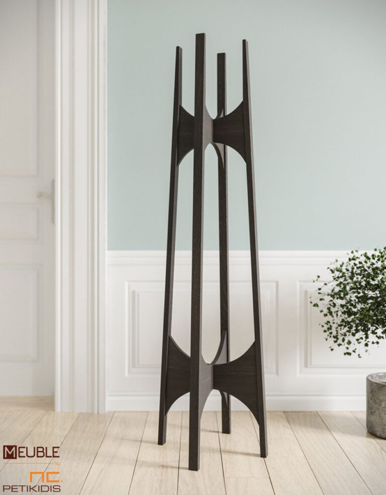 Κρεμάστρα (καλόγερος) Oskar κατασκευασμένος από ξύλο δρυς, σε δυναμική και μοντέρνα γραμμή