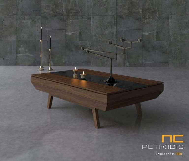 trapezaki salonioy more xylo karydia laka