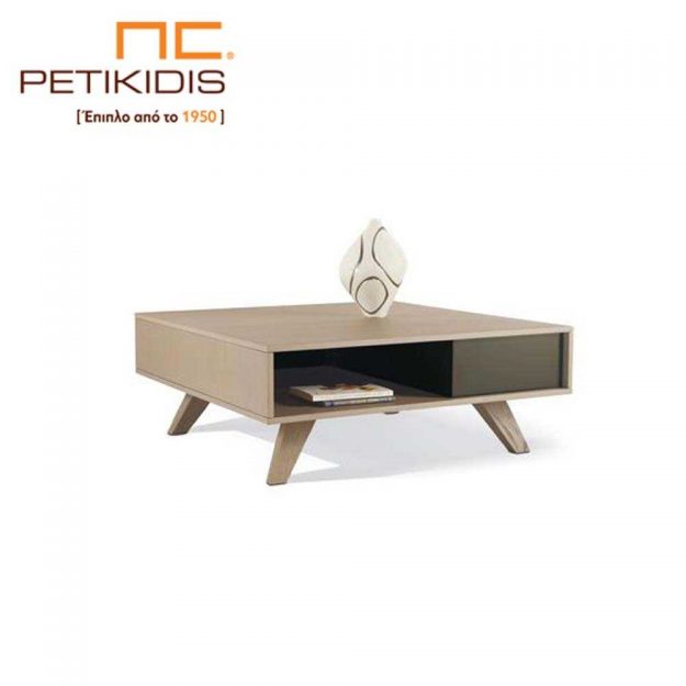 Τραπεζάκι σαλονιού Sixty από ξύλο δρυς.Ιδανικό για μικρούς χώρους.