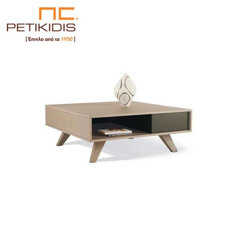 Τραπεζάκι σαλονιού Sixty από ξύλο δρυς.Ιδανικό για μικρούς χώρους.