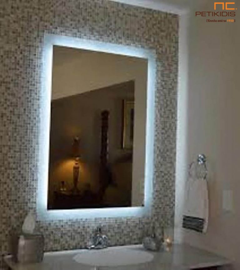 Καθρέφτης μπάνιου με φωτισμό- BATH80