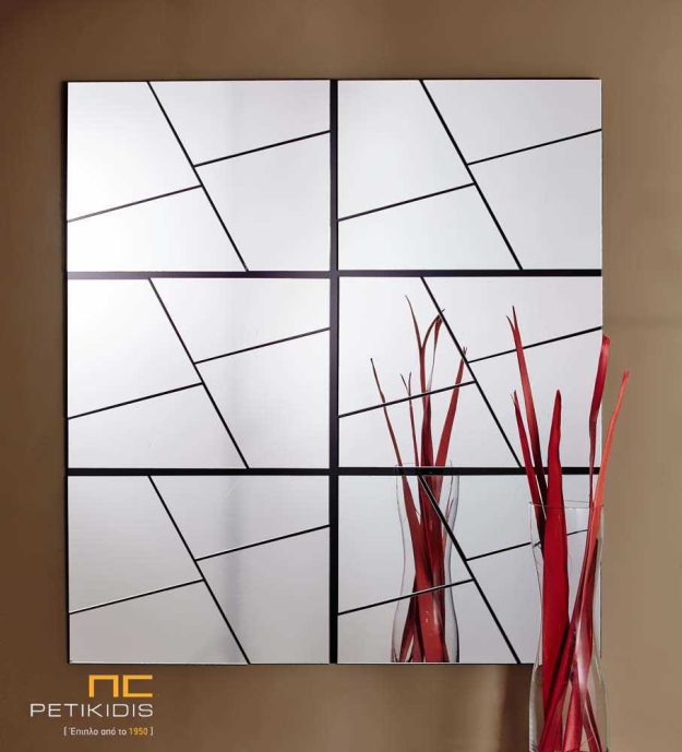 Κλασική Τραπεζαρία Επιτοίχια σύνθεση καθρεπτών- S209