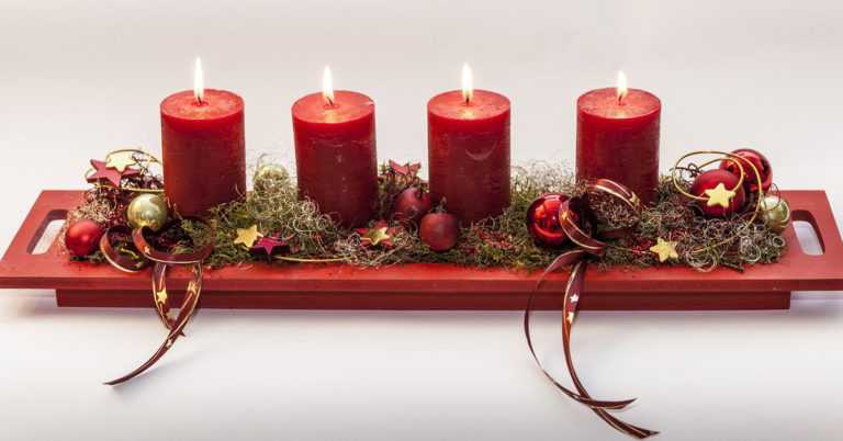 Χριστουγεννιάτικα Κεριά