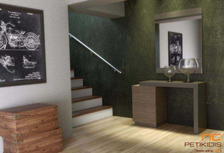 Κονσόλα με Διπλή Χρήση ως Γραφείο σε Μικρό Χώρο