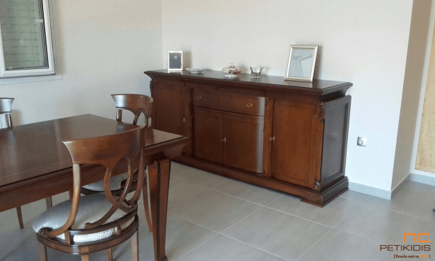 Κλασική Τραπεζαρία Νίκος & Αλεξάνδρα - Κλασικές Γραμμές - Γήινες Αποχρώσεις