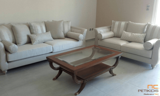 Κλασική Τραπεζαρία Νίκος & Αλεξάνδρα - Κλασικές Γραμμές - Γήινες Αποχρώσεις