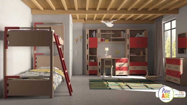 Κλασική Τραπεζαρία Παιδικό Δωμάτιο Ιθάκη