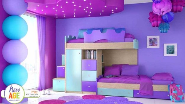 Κλασική Τραπεζαρία Παδικό Δωμάτιο Κουκέτα Κουφονήσια