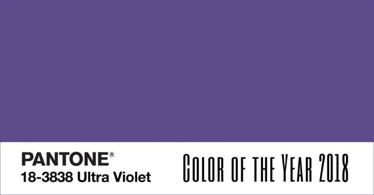 Ultra Violet 18-3838: Η Pantone Ανακοίνωσε το Χρώμα του 2018
