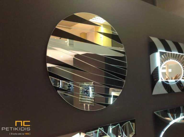 Επιτοίχιος στρογγυλός καθρέπτης- Ε560