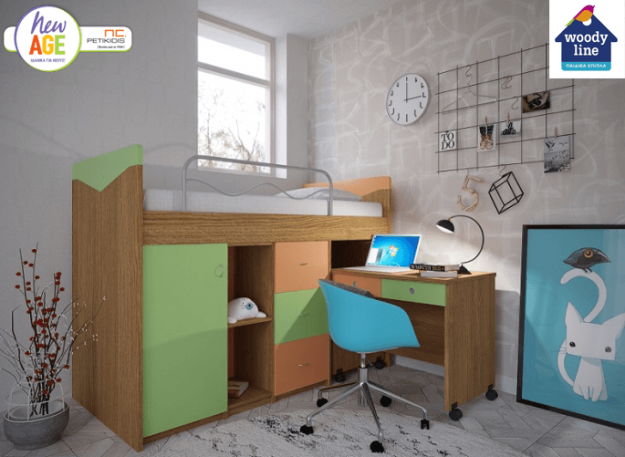 Κλασική Τραπεζαρία Παιδικό Δωμάτιο