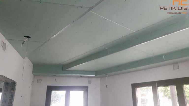 Τοποθέτηση Ψευδοροφής σε Ιατρείο