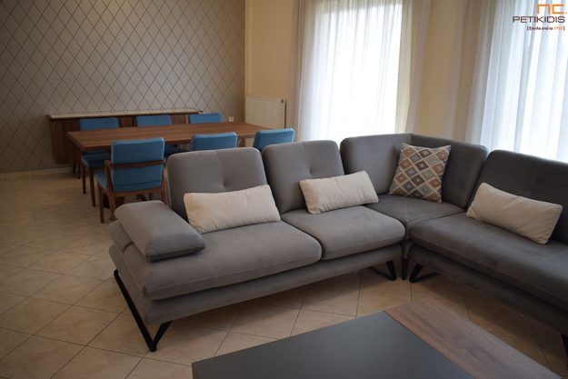 Κλασική Τραπεζαρία Μοντέρνος Γωνιακός Καναπές Albert