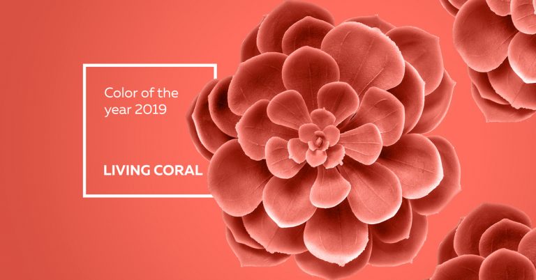 Χρώμα Pantone 2019: Living Coral 16-1546