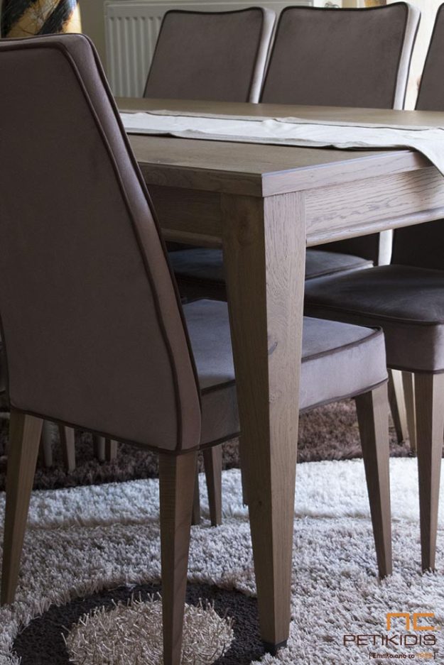 Κλασική Τραπεζαρία Ρουστίκ Τραπεζαρία