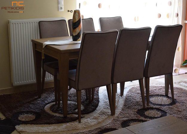 Κλασική Τραπεζαρία Ρουστίκ Τραπεζαρία