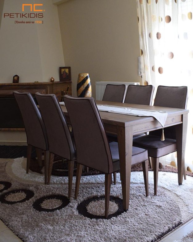 Κλασική Τραπεζαρία Ρουστίκ Τραπεζαρία