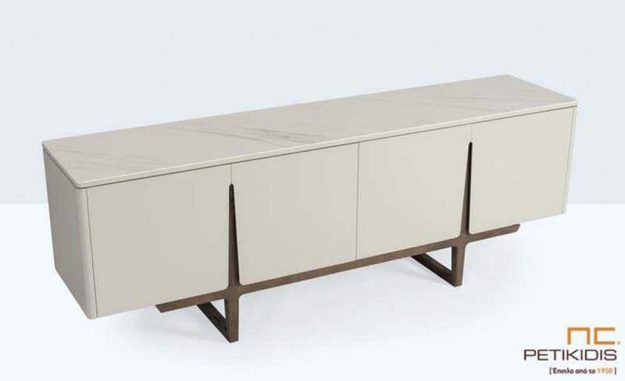 Κλασική Τραπεζαρία Μπουφέ με Κεραμική Επιφάνεια