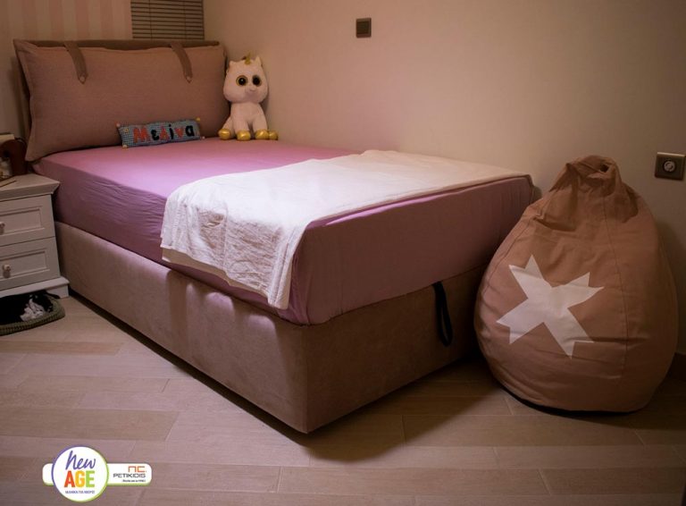 Το Παιδικό Δωμάτιο της Μελίνας - Κρεβάτι & Στρώμα Linea Strom