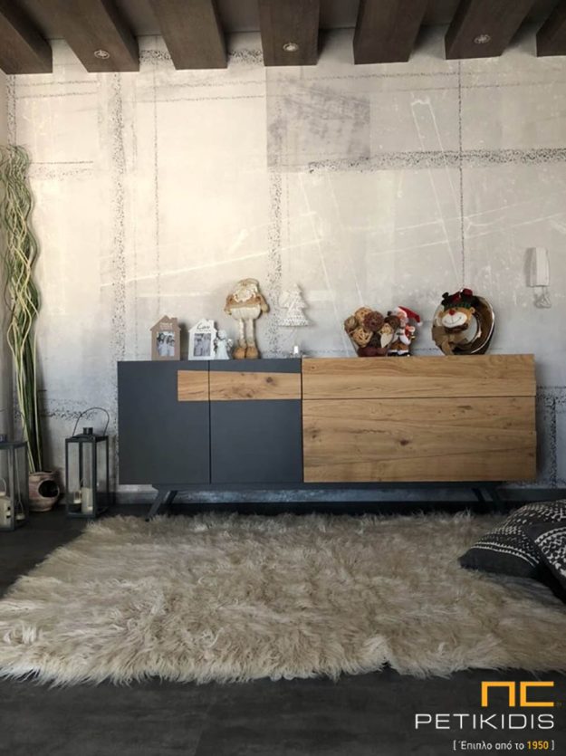 Κλασική Τραπεζαρία Industrial Μπουφές Free