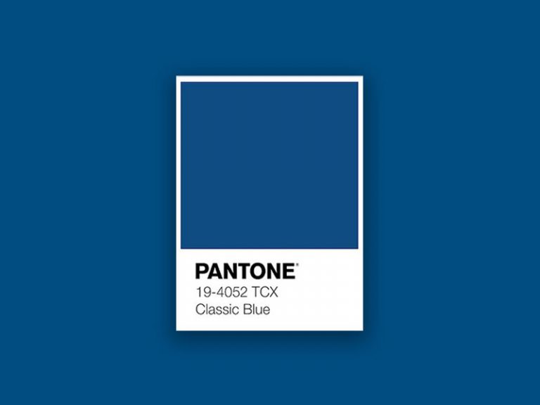 Χρώμα Pantone 2020: Classic Blue 19-4052