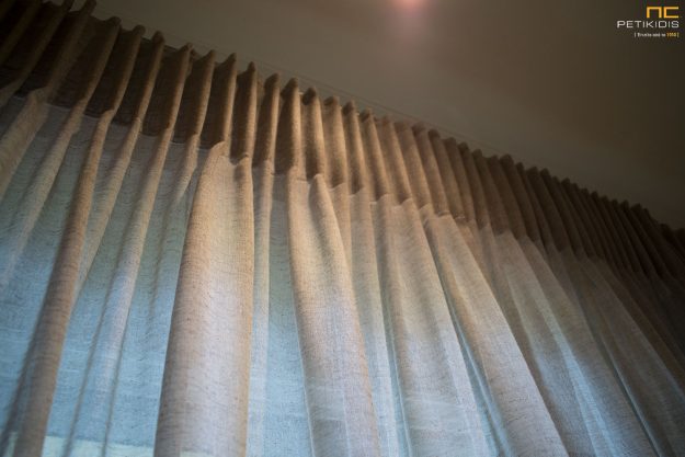 Κλασική Τραπεζαρία Κουρτίνα για Εξοχικό Σπίτι