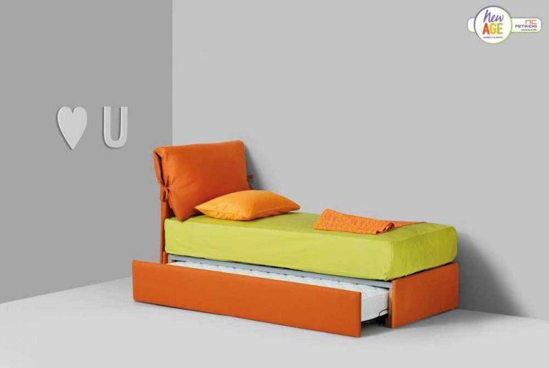 Παιδικό Κρεβάτι με Ύφασμα Benefit