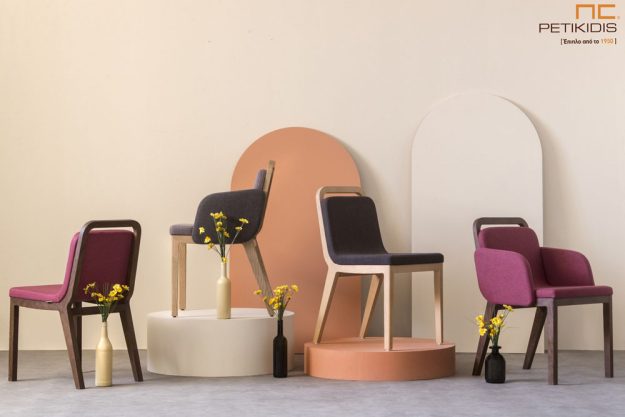 Κλασική Τραπεζαρία karekles iris family kareklopolythrones xylo masif drys