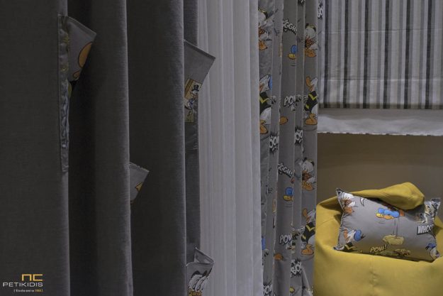 Κλασική Τραπεζαρία Κουρτίνες για Παιδικό Δωμάτιο