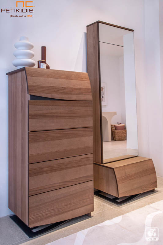 Κλασική Τραπεζαρία Join Συρταριέρα ΑΛΚΗΣΤΗ Pillow Ελιά