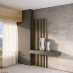 H κονσόλα Sempre σε μοντέρνα γραμμή, συνδυάζει την πρακτικότητα και την υψηλή αισθητική. Κατασκευασμένη από ξύλο δρυς στα επιτοίχια πιχάκια και στοιχεία λάκας στο συρτάρι - ράφι. Διατίθεται σε ποικιλία χρωμάτων.