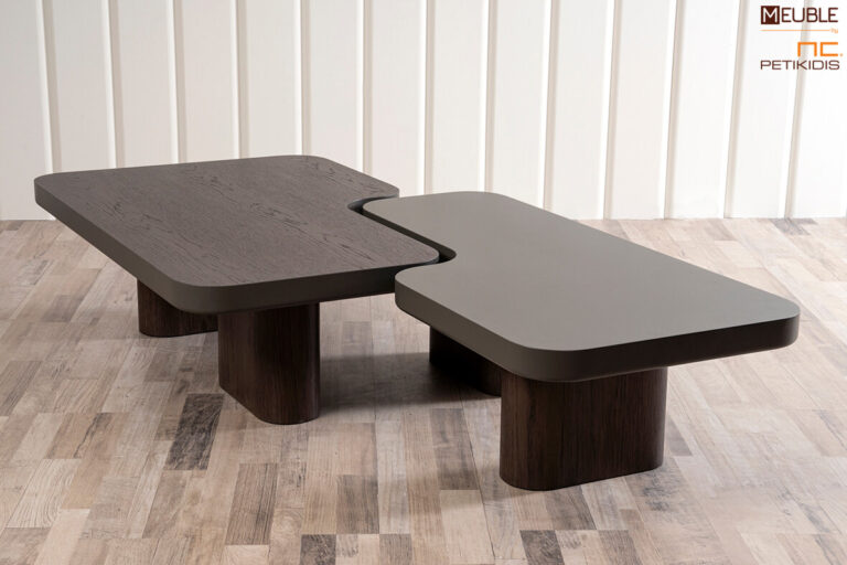 trapezaki twin set laka xylo drys modern style