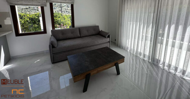 Επίπλωση Εξοχικού Σπιτιού σε Έκταση με Πορτοκαλιές