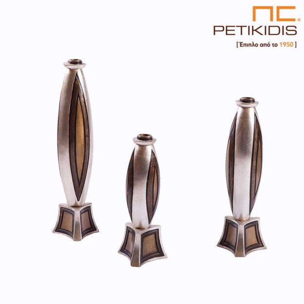 Κλασική Τραπεζαρία Διακοσμητικά κηροπήγια σετ 3 τμχ από 390€ >> 195€ (-50%)