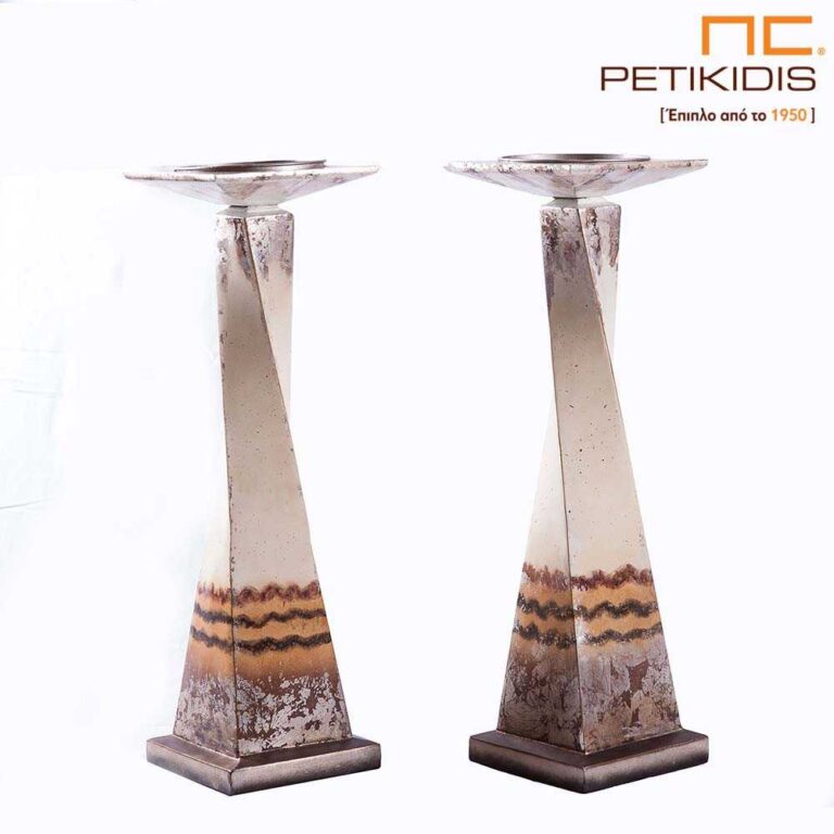 Επιδαπέδια Κηροπήγια σετ (2 τμχ) από 460€ >> 230€ (-50%)