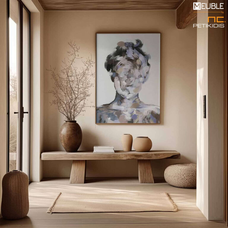 Ο πίνακας “Le Portrait III” απεικονίζει ένα γυναικείο πορτρέτο με λιτές πινελιές και μινιμαλιστικό σχέδιο. Οι ζωντανές πινελιές και τα έντονα χρώματα αναδεικνύουν την αισθητική της αφηρημένης τέχνης. Η μοναδική τεχνική του καλλιτέχνη δημιουργεί μια εντυπωσιακή αίσθηση βάθους.Παράγεται και σε poster. Διαθέσιμες διαστάσεις 50X70, 70X100, 80X120, 100X140, 120X160, 120X180.